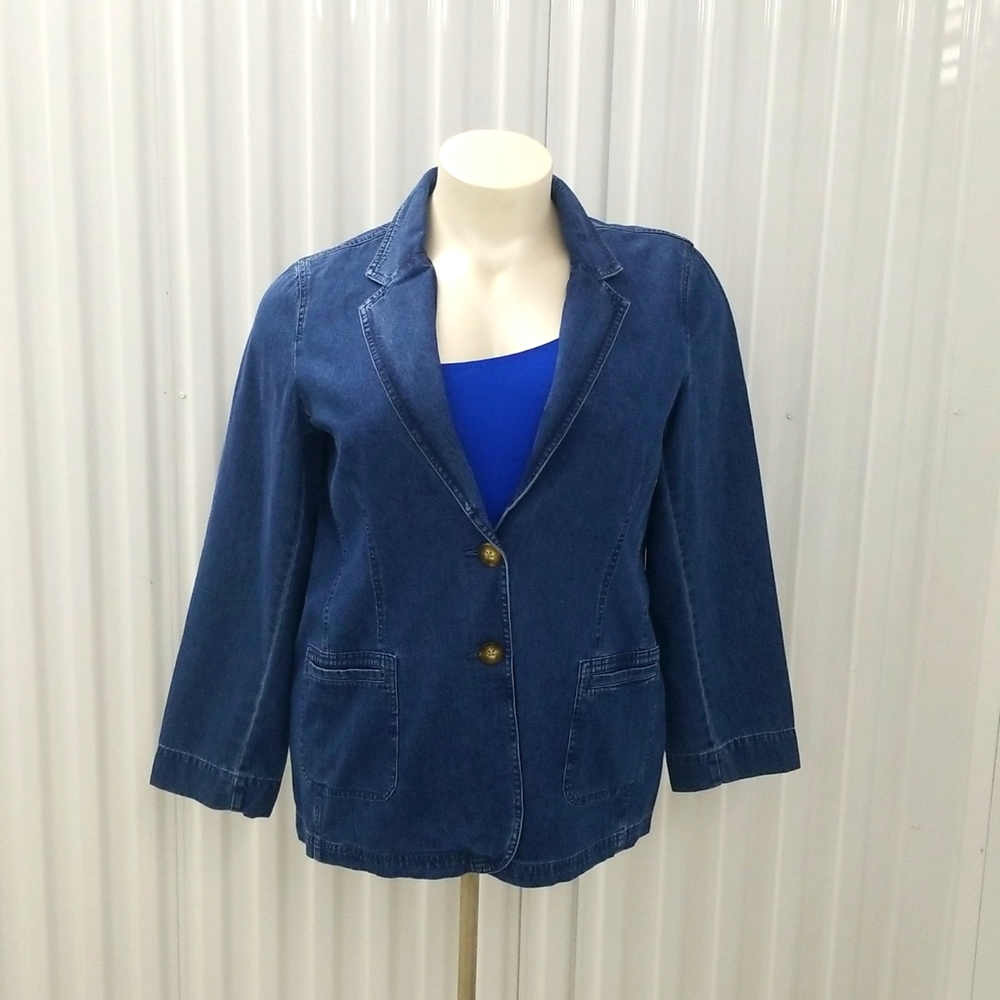 🎉2XHP🎉Orvis Blue Jean Jacket